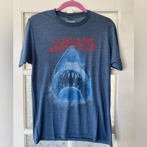 Jaws Graphic T-shirt mens size small (fair condition, preowned)